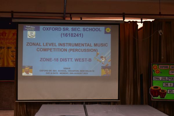 Zonal Level Instrumental Music Competition